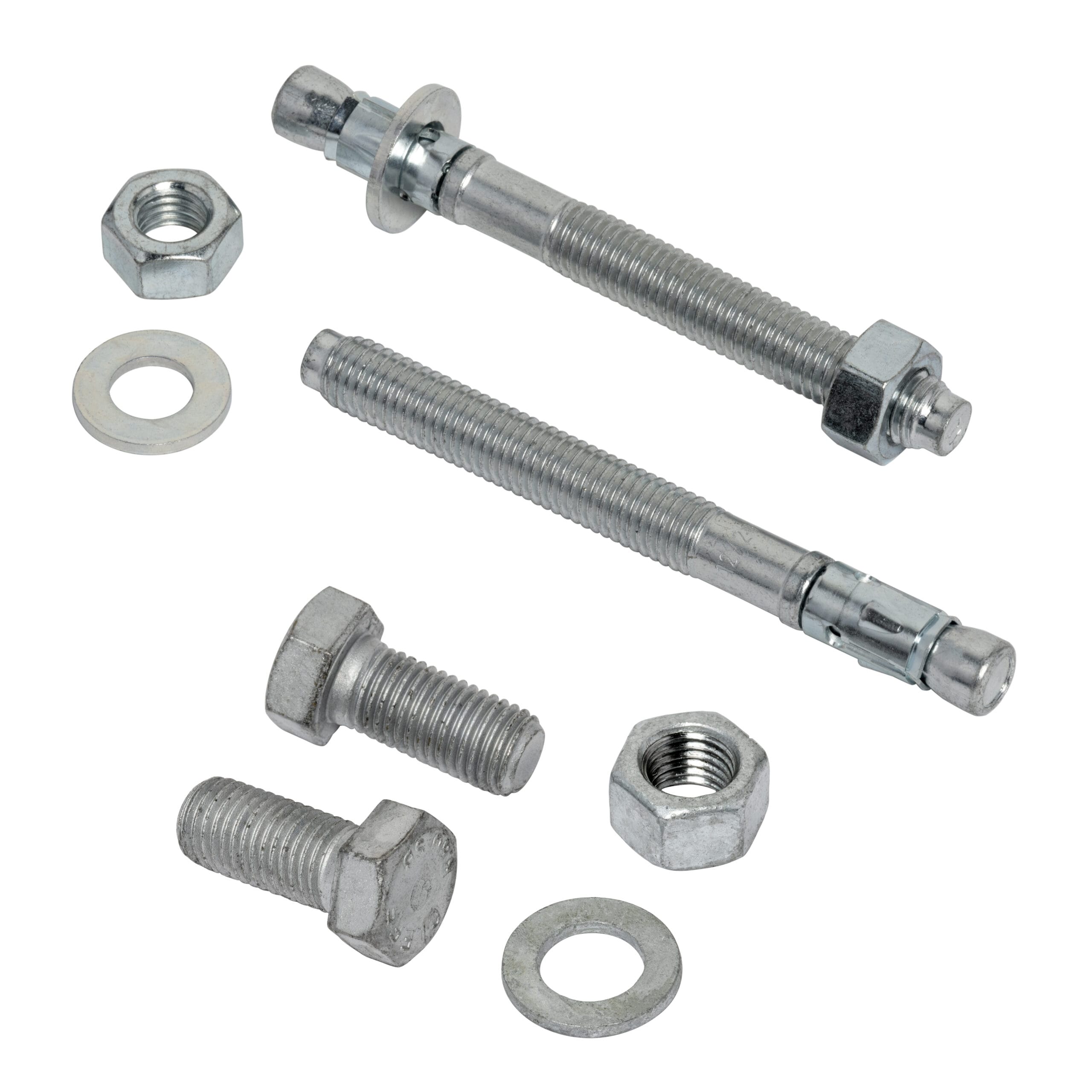 LBX 8000 LBX Schrauben-Set für 2 Riegel an 1 Stütze, inkl. Dübel, in Kartonschachtel