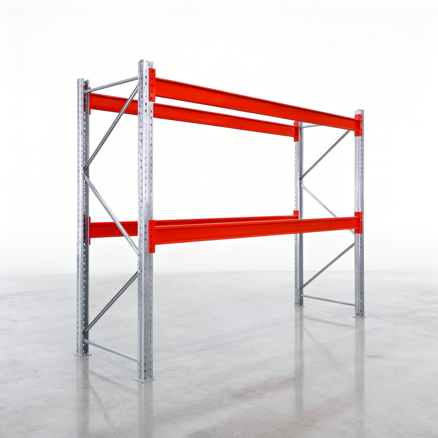 Palettenregale PRX 1000, Europalette, H: 2.100 mm, B: 2.900 mm, Palettengewicht: 1.250 kg, Palettenplätze: 9