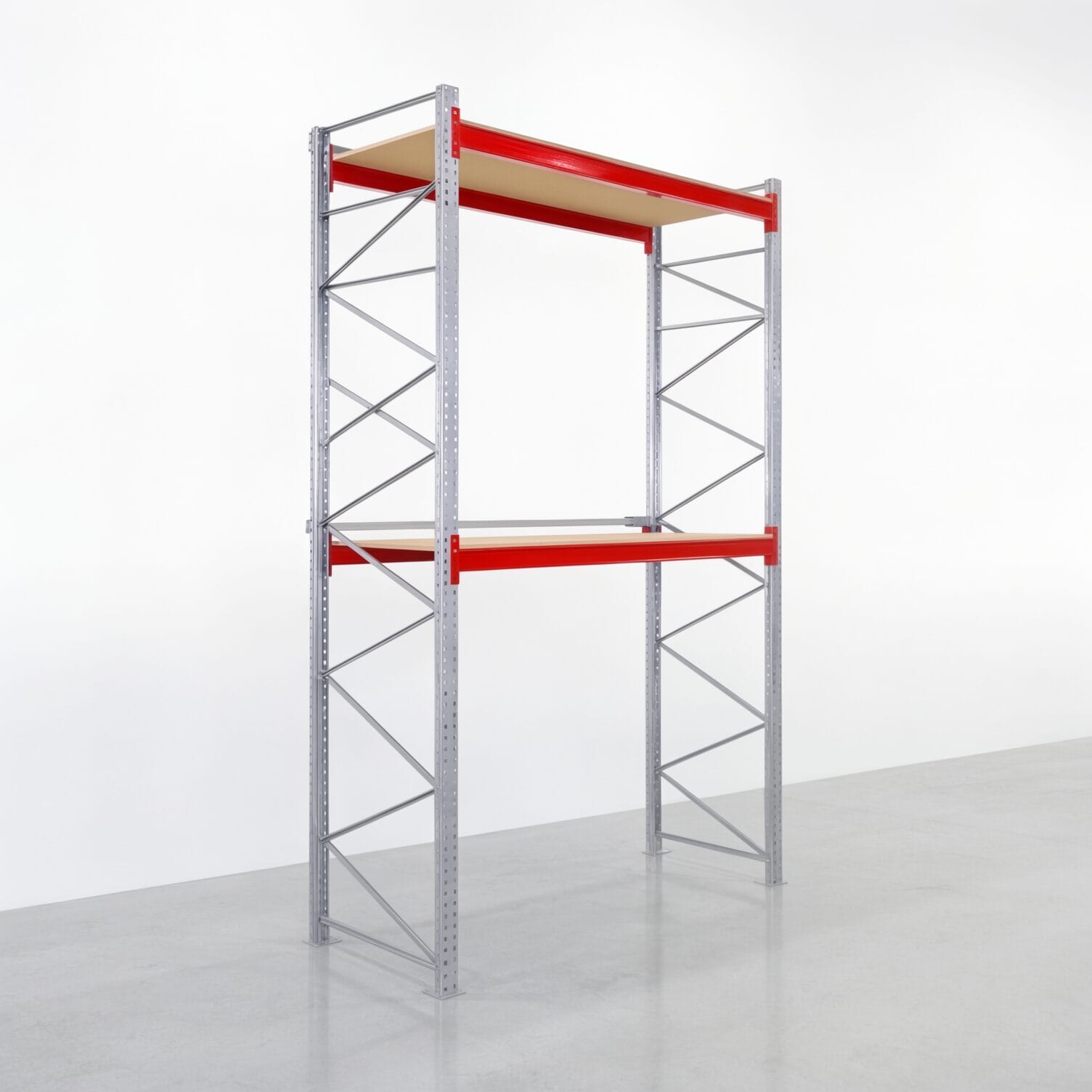 Palettenregale PRX 1000, Europalette, H: 4.600 mm, B: 2.900 mm, Palettengewicht: 750 kg, Palettenplätze: 9