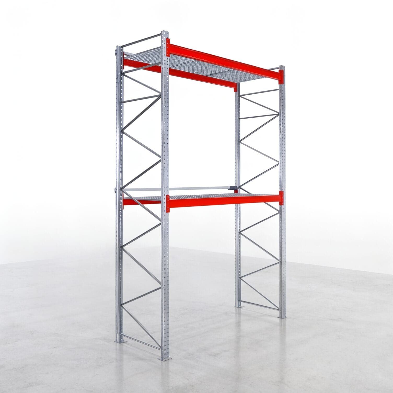 Palettenregale PRX 1000, Europalette, H: 4.600 mm, B: 2.900 mm, Palettengewicht: 500 kg, Palettenplätze: 9