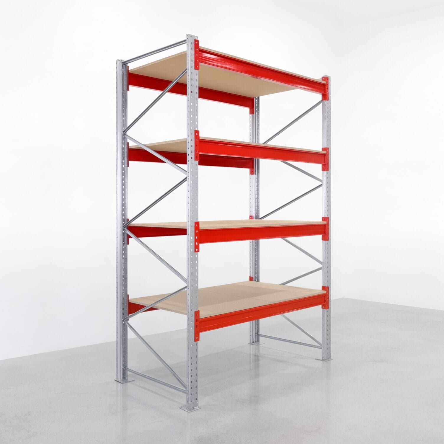 Palettenregale PRX 1000, Europalette, H: 3.100 mm, B: 2.000 mm, Palettengewicht: 1.250 kg, Palettenplätze: 10