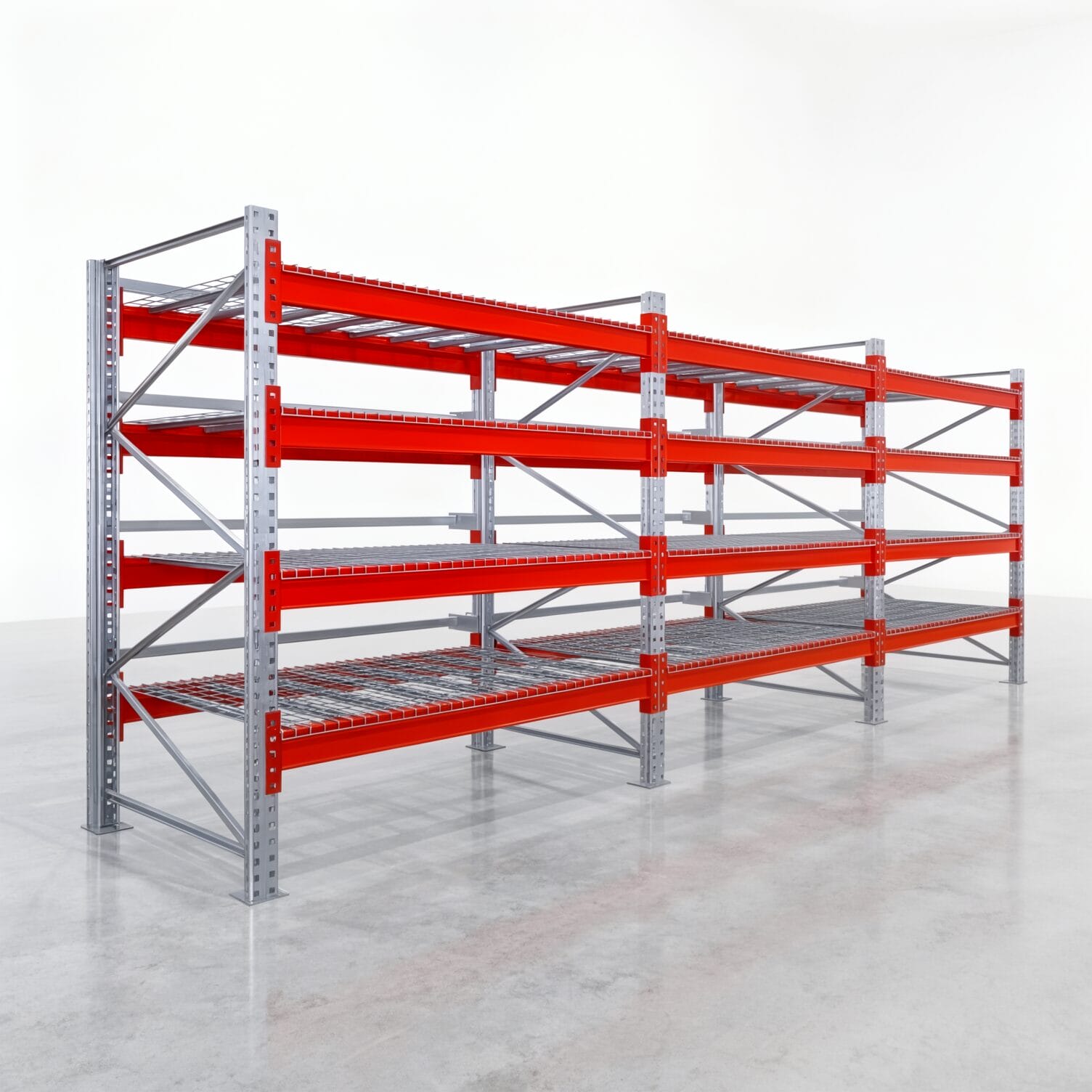 Palettenregale PRX 1000, Europalette, H: 2.100 mm, B: 5.800 mm, Palettengewicht: 750 kg, Palettenplätze: 30