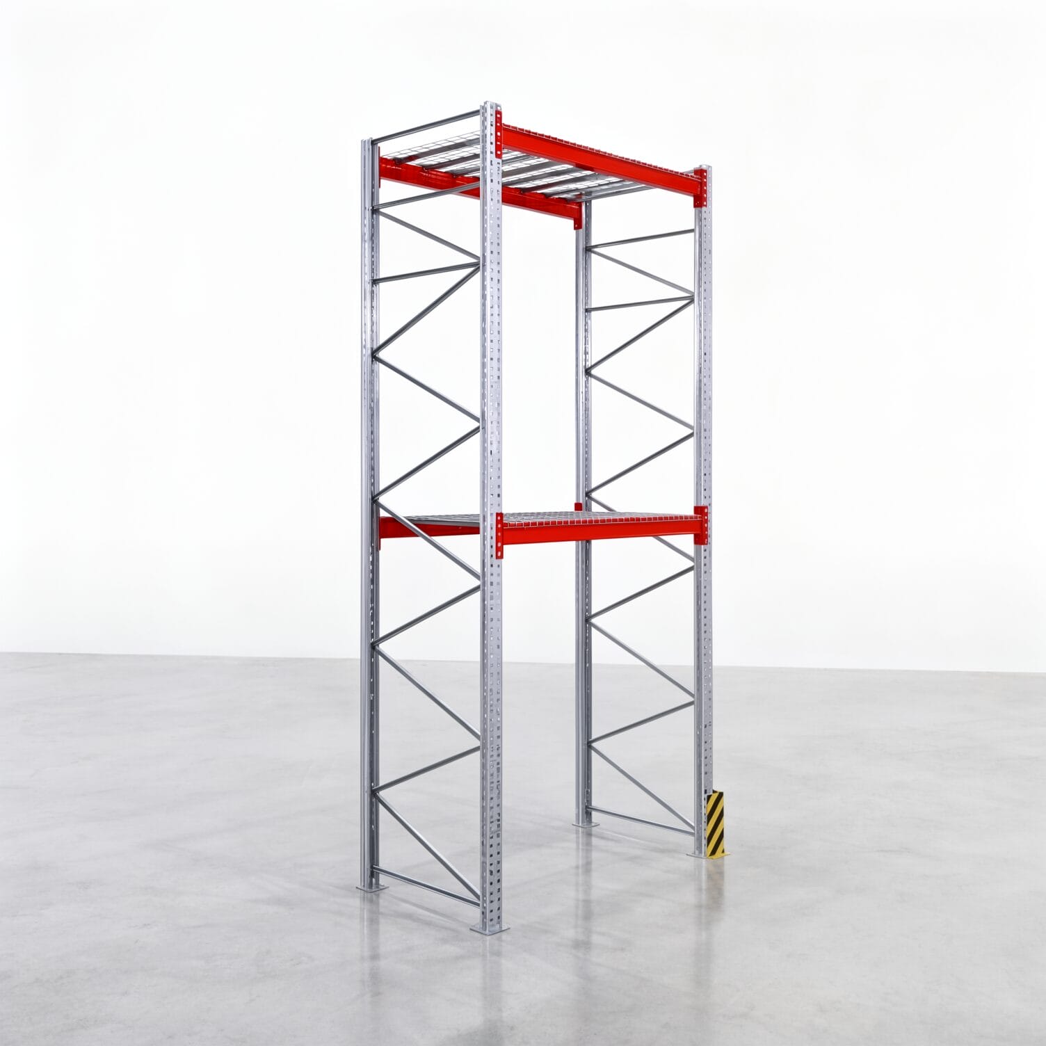 Palettenregale PRX 1000, Europalette, H: 4.600 mm, B: 2.000 mm, Palettengewicht: 750 kg, Palettenplätze: 6