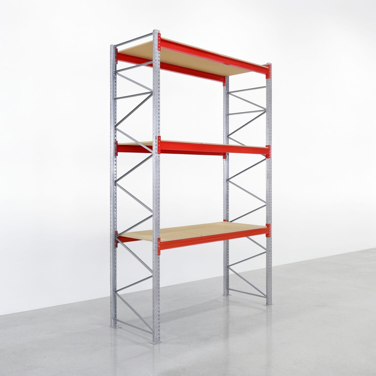 Palettenregale PRX 1000, Europalette, H: 4.600 mm, B: 2.900 mm, Palettengewicht: 500 kg, Palettenplätze: 12