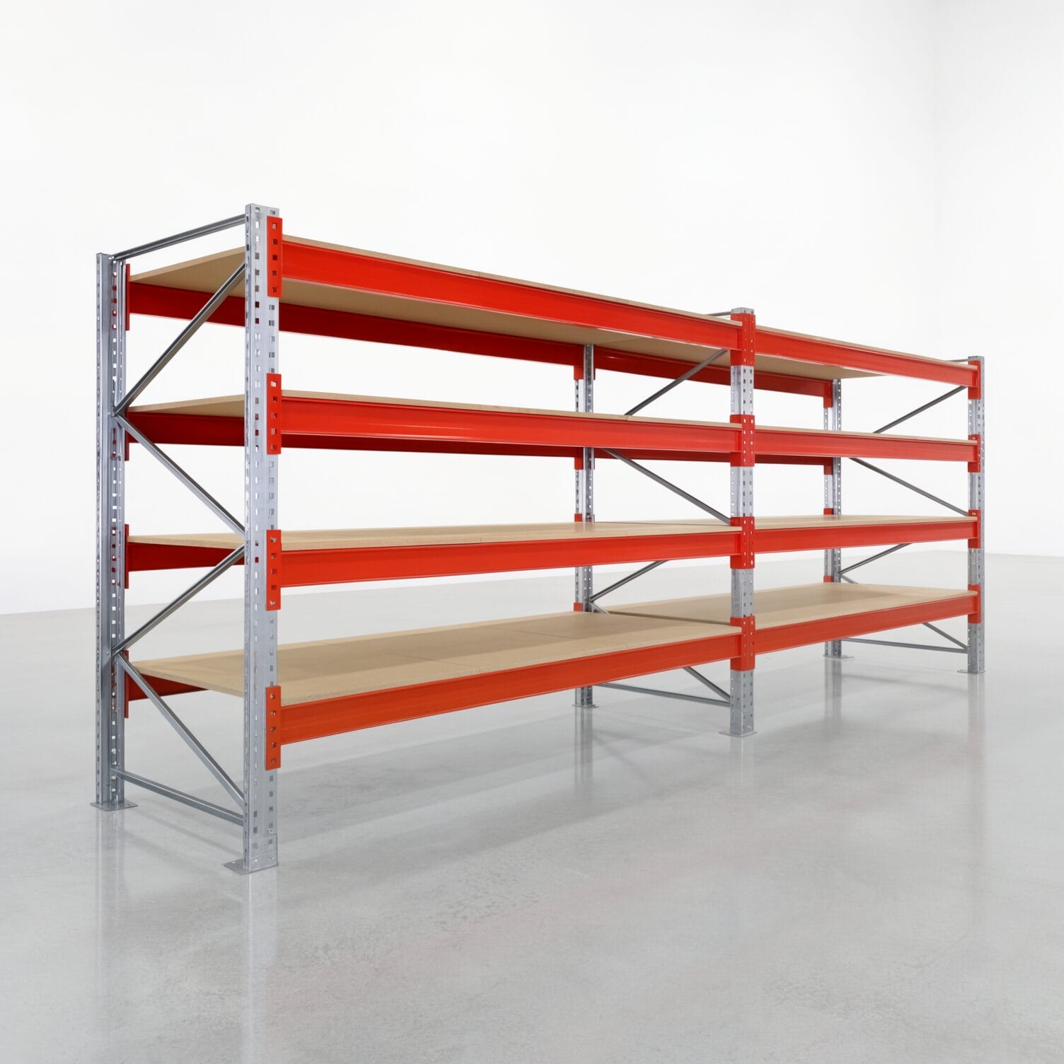 Palettenregale PRX 1000, Europalette, H: 2.100 mm, B: 5.700 mm, Palettengewicht: 500 kg, Palettenplätze: 30