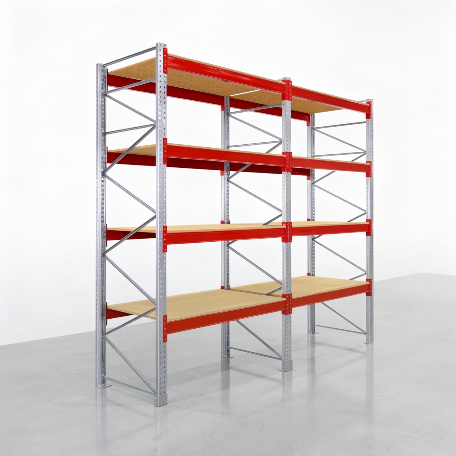 Palettenregale PRX 1000, Europalette, H: 3.600 mm, B: 3.900 mm, Palettengewicht: 750 kg, Palettenplätze: 20