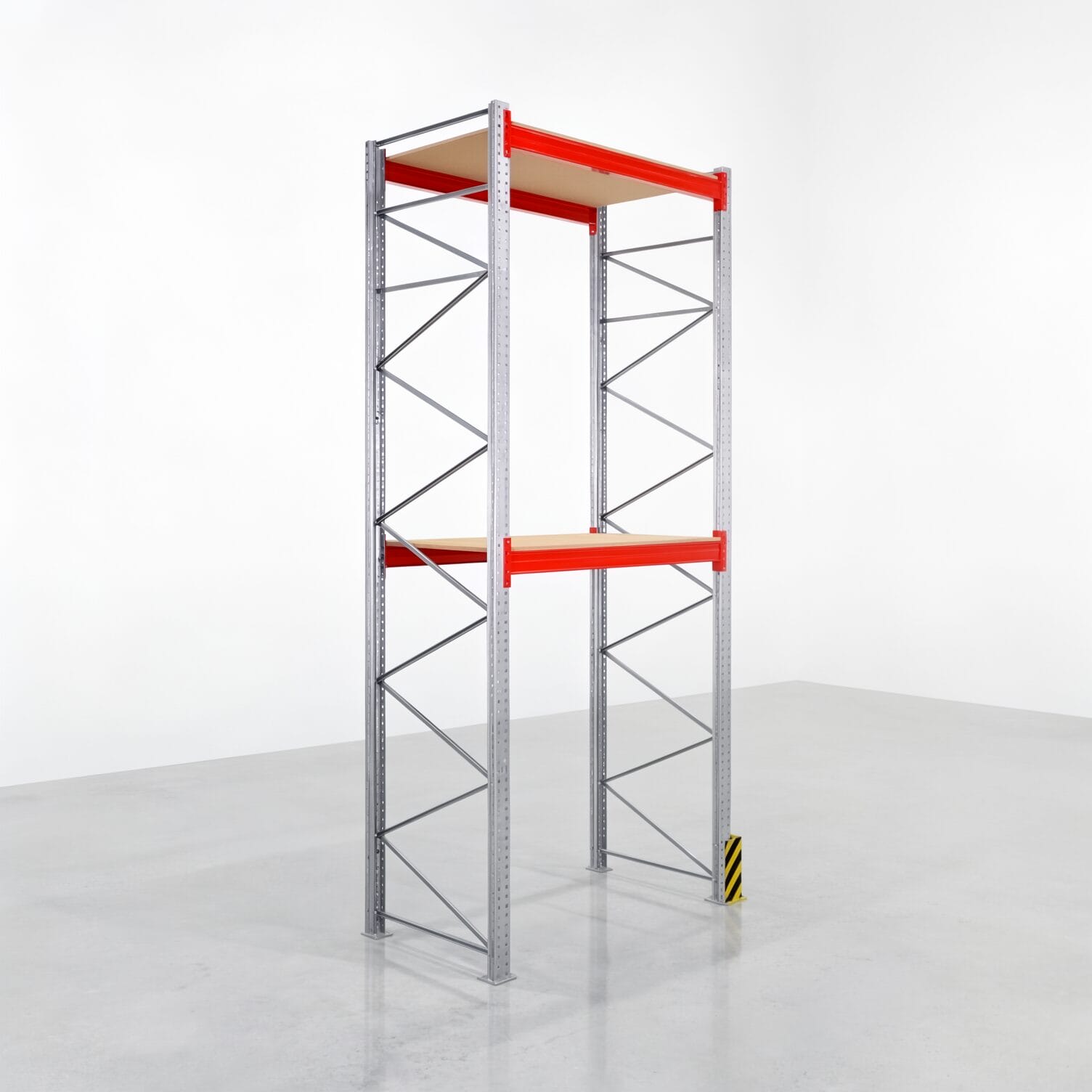 Palettenregale PRX 1000, Europalette, H: 4.600 mm, B: 2.000 mm, Palettengewicht: 1.000 kg, Palettenplätze: 6