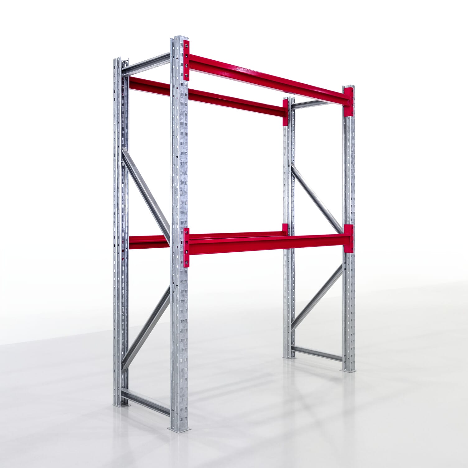 Weitspannregale WSX 5000, H: 2.000 mm, B: 1.626 mm mm, T: 600 mm, Ebenen: 3, Feldbreite: 1.500 mm, Auflage: ohne