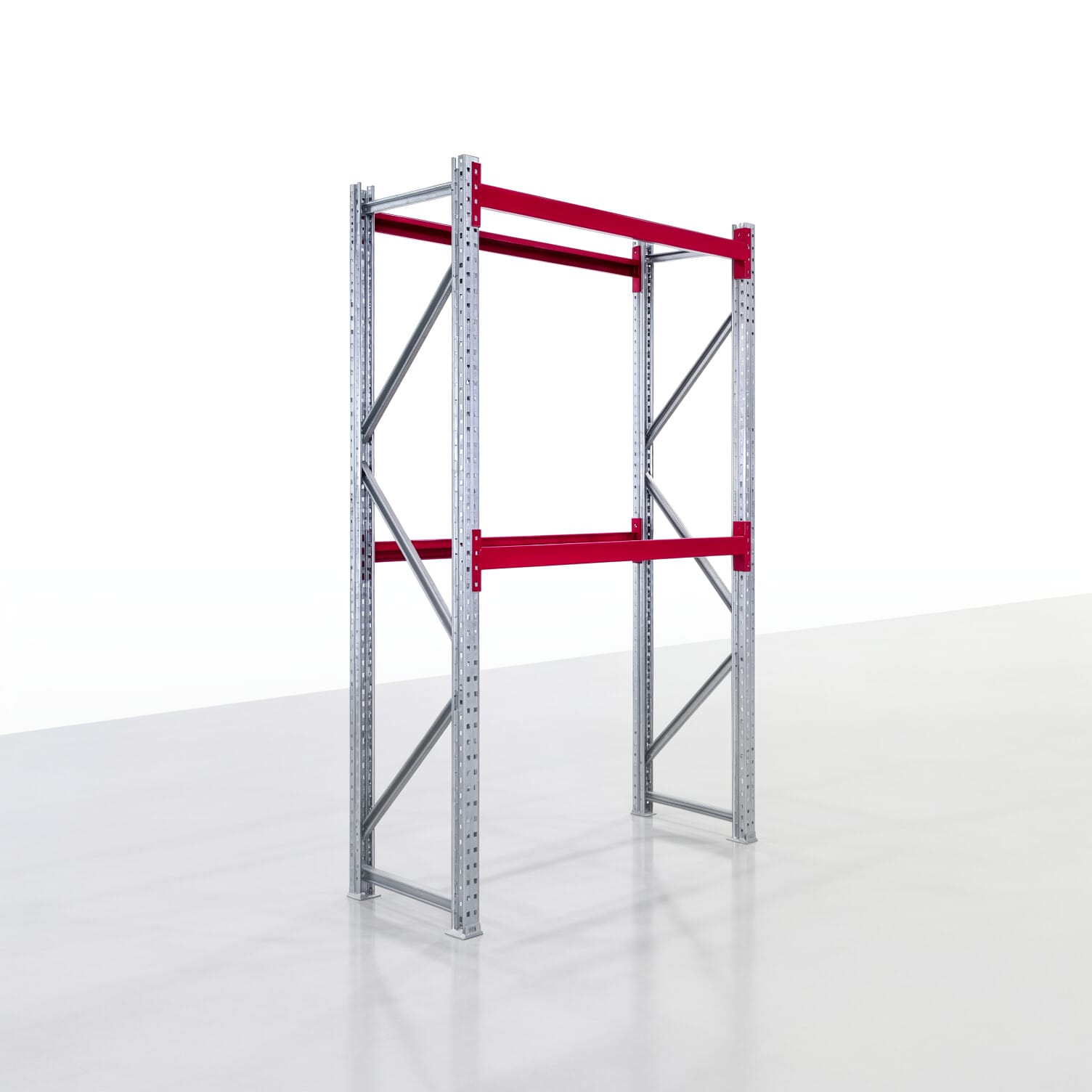 Weitspannregale WSX 5000, H: 2.400 mm, B: 1.626 mm mm, T: 600 mm, Ebenen: 3, Feldbreite: 1.500 mm, Auflage: ohne