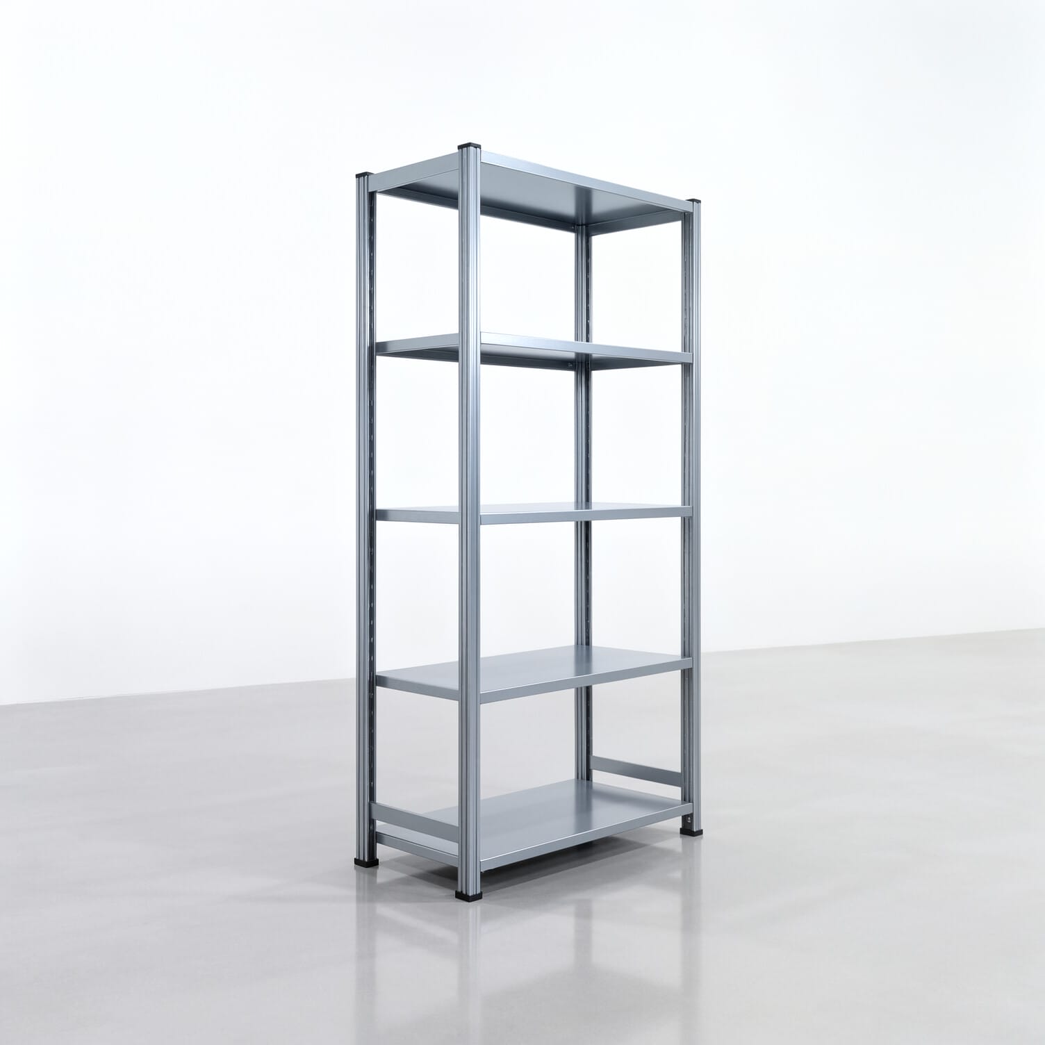 Fachbodenregal FBX 4000, H: 2.000 mm, B: 1.029 mm mm, T: 500 mm, Ebenen: 5