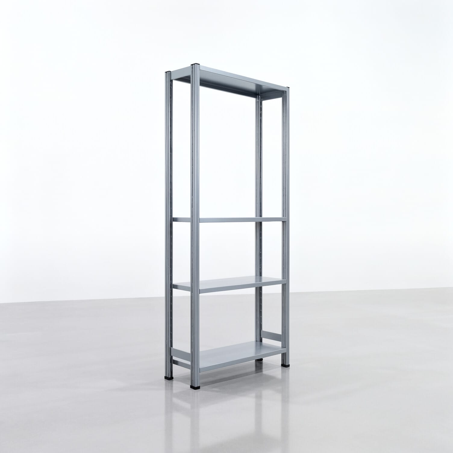 Fachbodenregal FBX 4000, H: 2.000 mm, B: 1.029 mm mm, T: 300 mm, Ebenen: 3