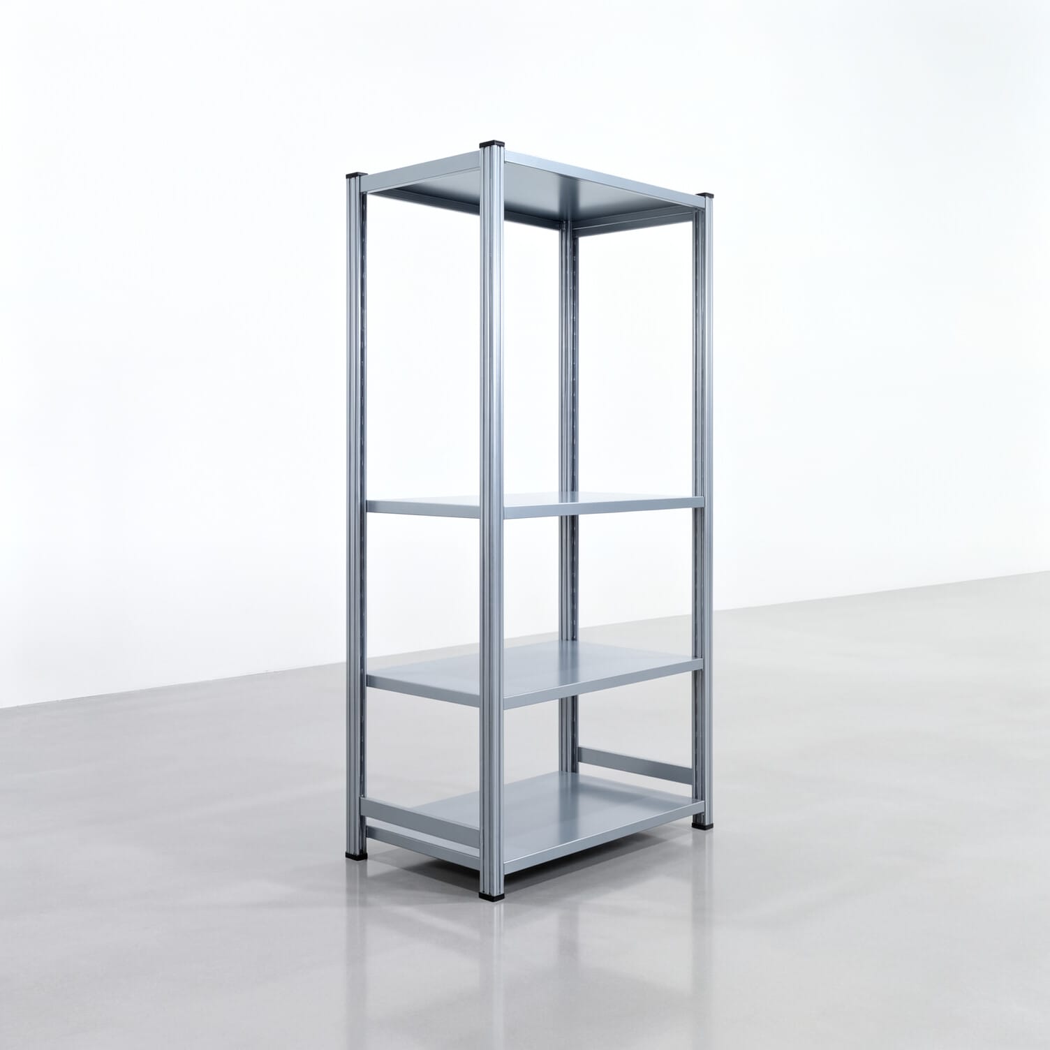 Fachbodenregal FBX 4000, H: 2.000 mm, B: 1.029 mm mm, T: 600 mm, Ebenen: 3