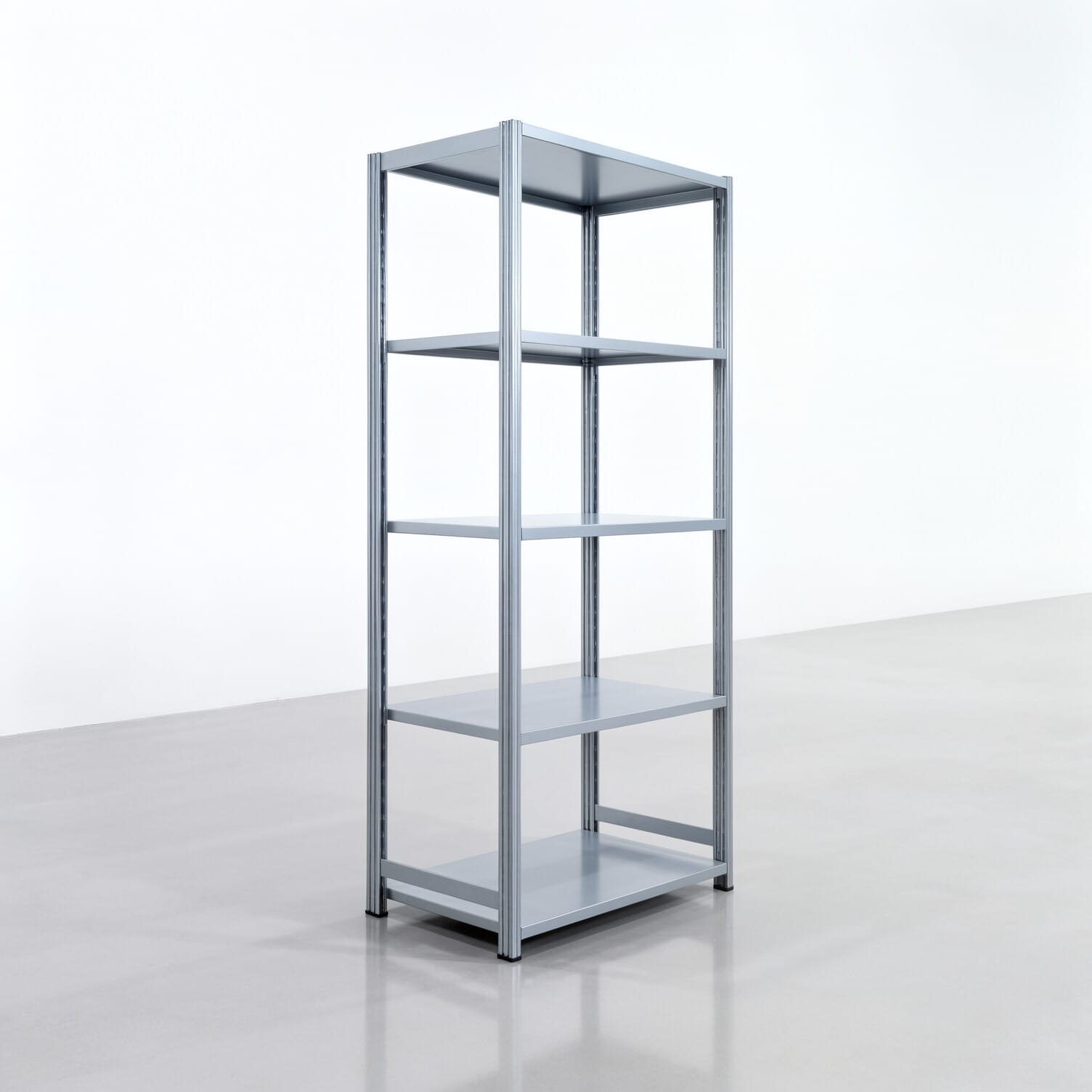 Fachbodenregal FBX 4000, H: 2.250 mm, B: 1.029 mm mm, T: 600 mm, Ebenen: 5