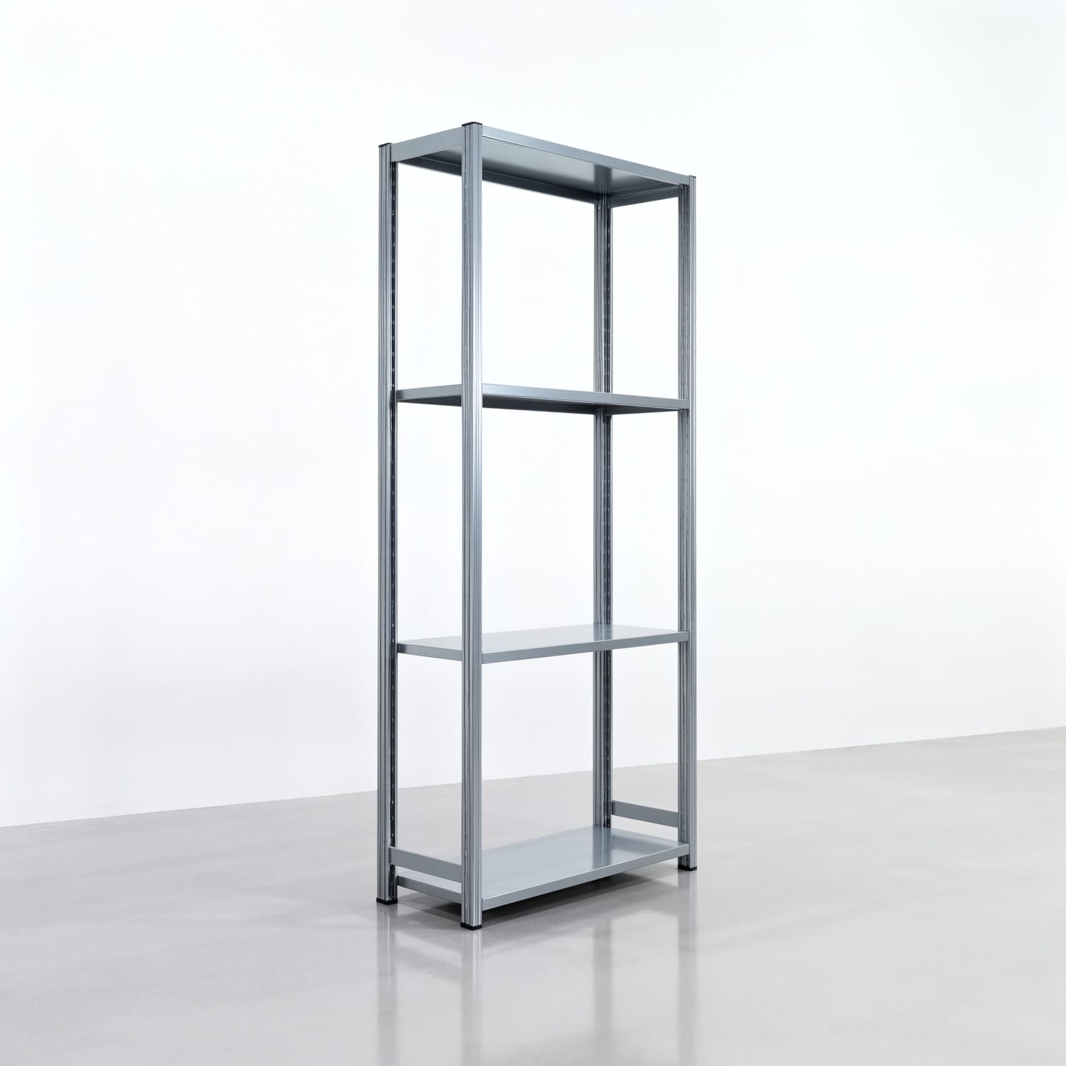 Fachbodenregal FBX 4000, H: 2.250 mm, B: 1.029 mm mm, T: 400 mm, Ebenen: 4