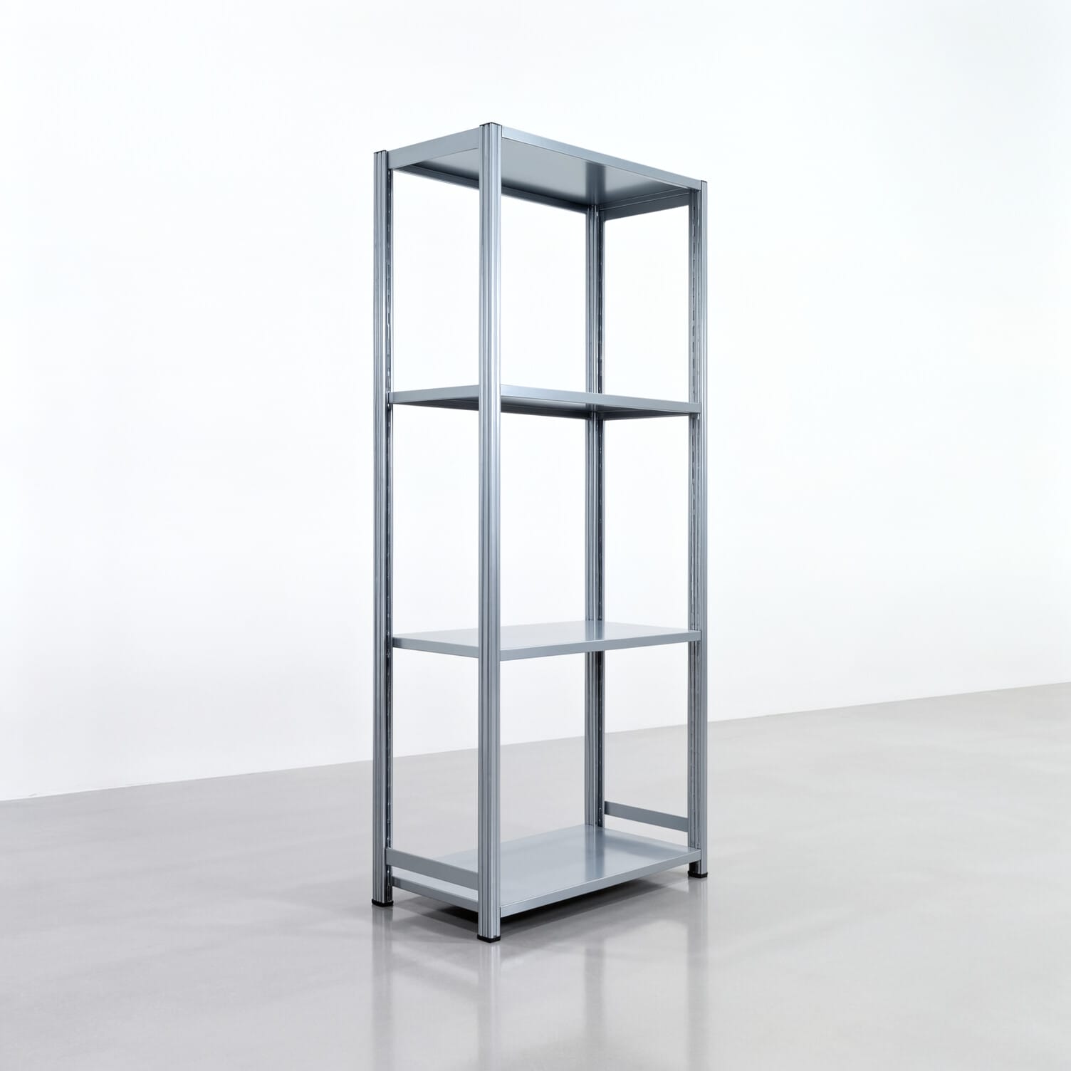 Fachbodenregal FBX 4000, H: 2.250 mm, B: 1.029 mm mm, T: 500 mm, Ebenen: 4