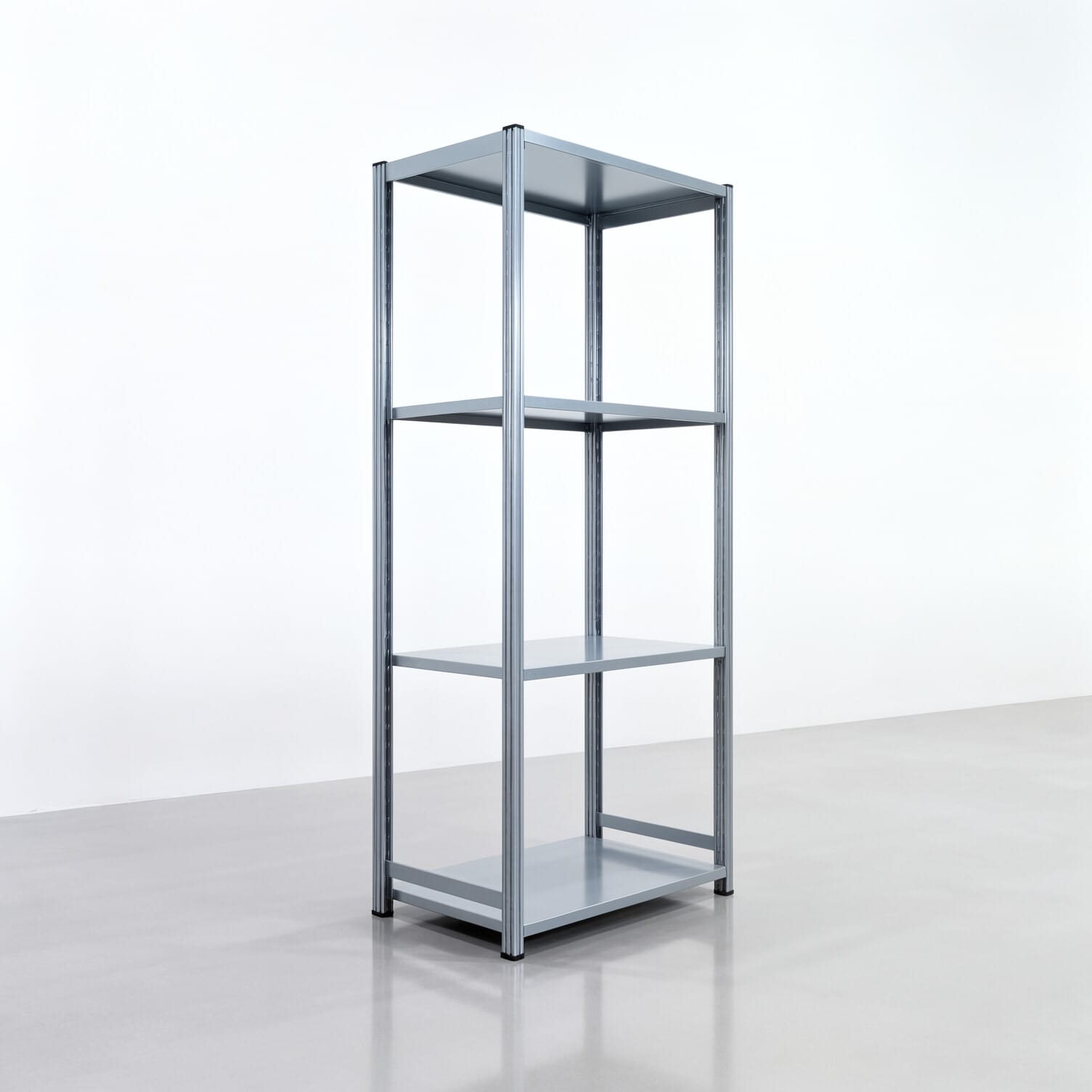 Fachbodenregal FBX 4000, H: 2.250 mm, B: 1.029 mm mm, T: 600 mm, Ebenen: 4