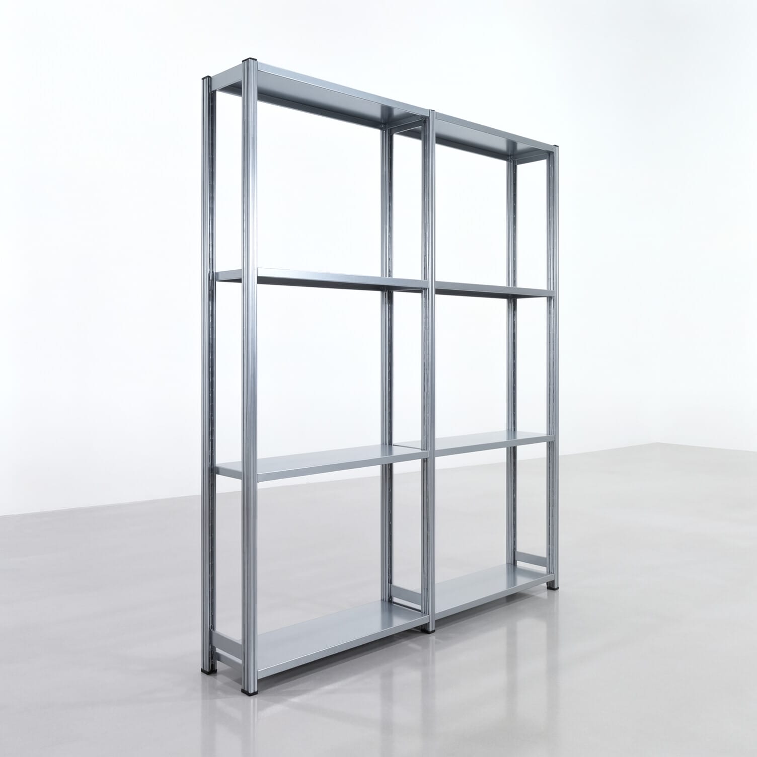 Fachbodenregal FBX 4000, H: 2.250 mm, B: 2.026 mm mm, T: 300 mm, Ebenen: 4