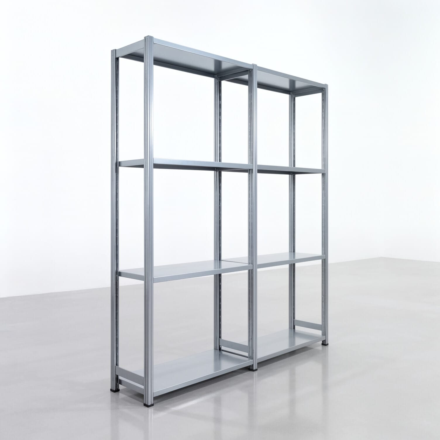 Fachbodenregal FBX 4000, H: 2.250 mm, B: 2.026 mm mm, T: 400 mm, Ebenen: 4